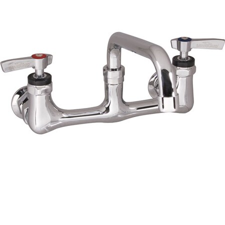 Component Hardware Faucet, 8"Wall , 8"Spt, Leadfree K54-8008